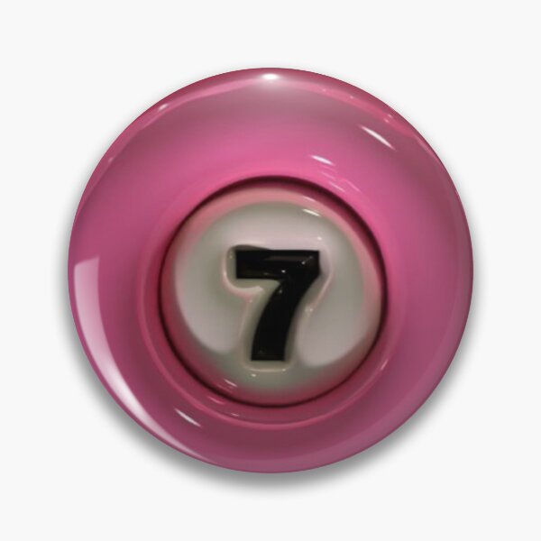 Item preview, Pink 7-ball  designed and sold by Bri Johnson.