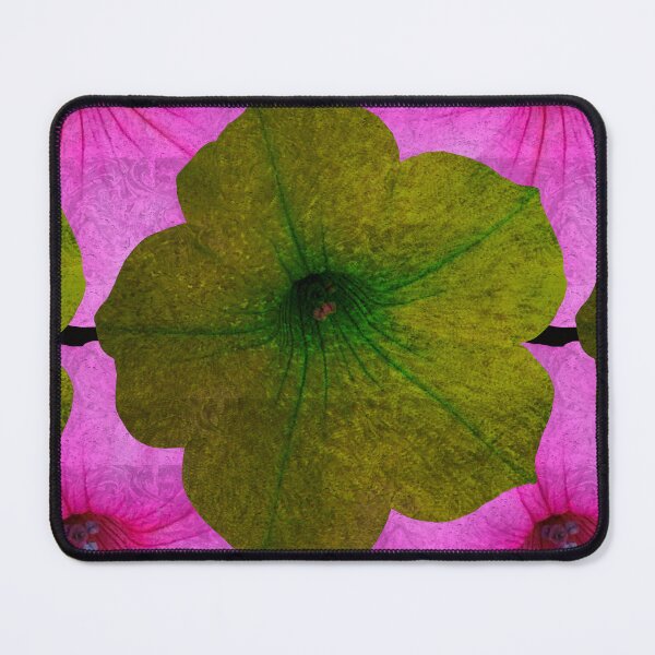 Item preview, Glittery Stained Glass Yellow Pink Petunia Photography / Floral Photography designed and sold by Victoria Rose.