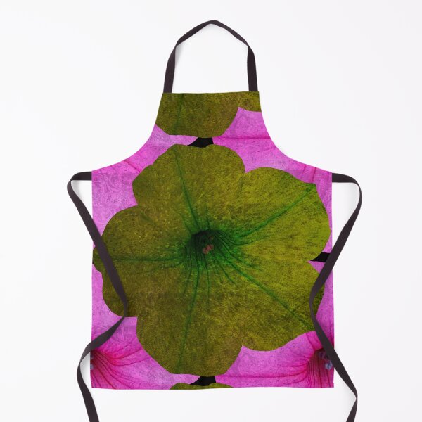 Item preview, Glittery Stained Glass Yellow Pink Petunia Photography / Floral Photography designed and sold by Victoria Rose.