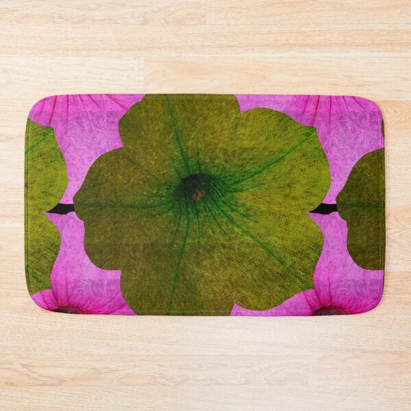 Item preview, Glittery Stained Glass Yellow Pink Petunia Photography / Floral Photography designed and sold by Victoria Rose.