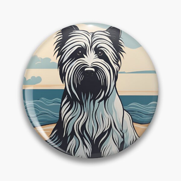 Item preview, Traveler dog in the sea Skye Terrier dog onwer  designed and sold by GoodyPaws.