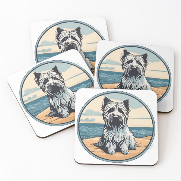 Item preview, Traveler dog in the sea Skye Terrier dog onwer  designed and sold by GoodyPaws.