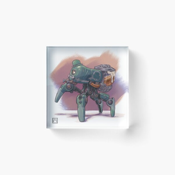 Item preview, Saint Patri-Bot designed and sold by CoffeeBlack Illustration.