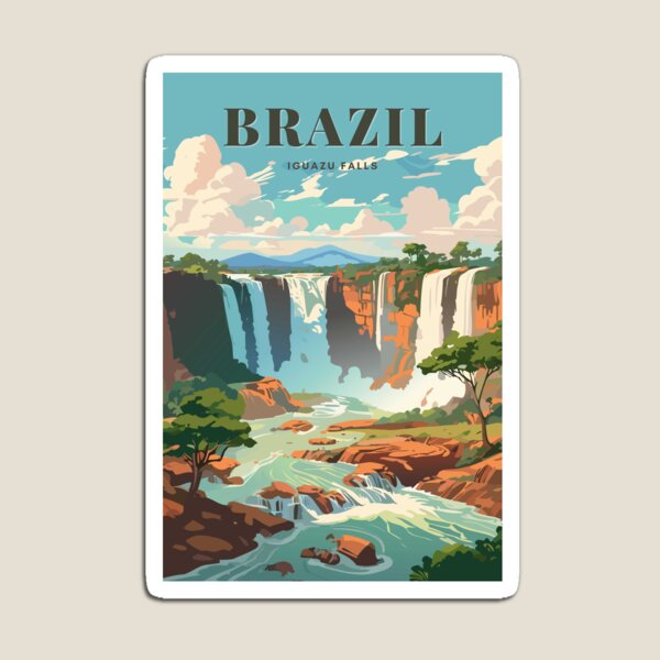 Artikel-Vorschau von Iguazu Falls Tropical Nature Brasilien, designt und verkauft von TheJoeyStudio.