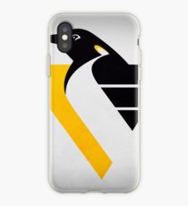 Pittsburgh Schwarz und Gold inspirierte Kunst iPhone-Hülle & Cover