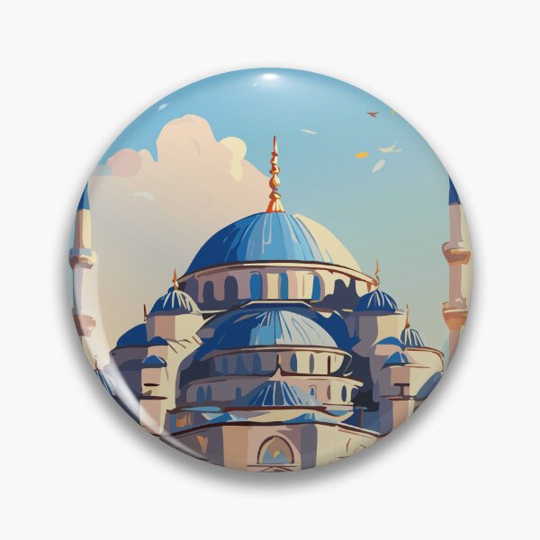 Item preview, Blue Mosque Turkish Islamic Architecture Istanbul Turkey designed and sold by TheJoeyStudio.