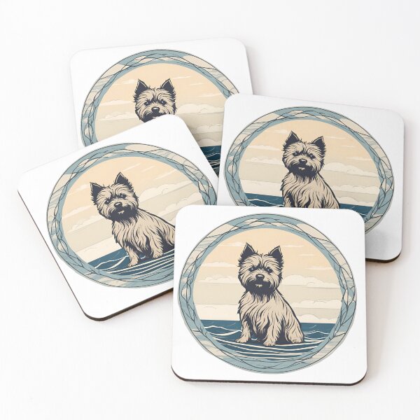 Item preview, Traveler dog in the sea Cairn terrier dog onwer  designed and sold by GoodyPaws.
