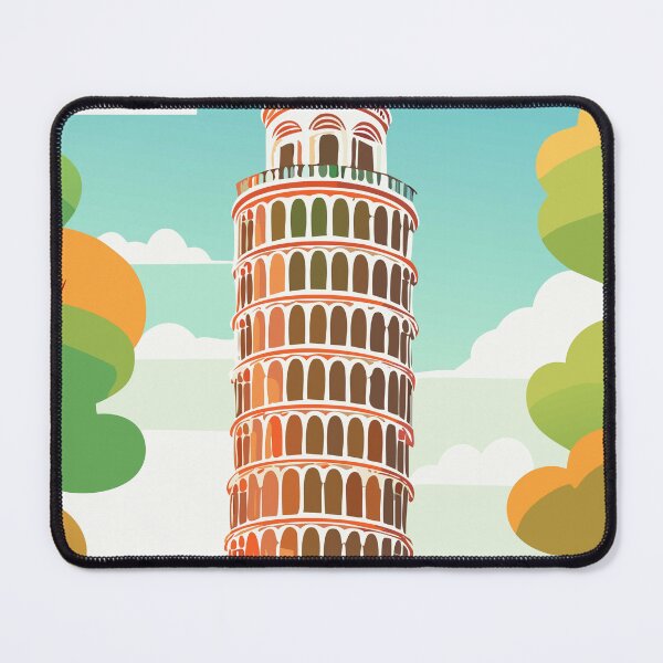 Item preview, Leaning Tower of Pisa European Monument Italy designed and sold by TheJoeyStudio.