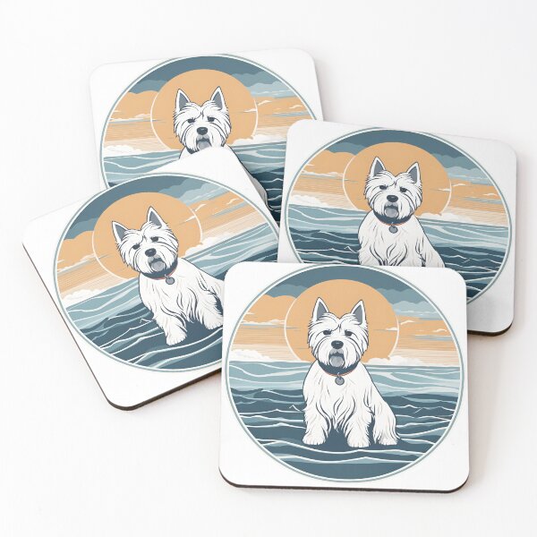 Item preview,  Traveler dog in the sea West Highland White Terier dog onwer  designed and sold by GoodyPaws.