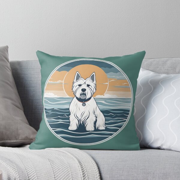 Item preview,  Traveler dog in the sea West Highland White Terier dog onwer  designed and sold by GoodyPaws.
