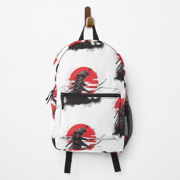 Item preview, Elegant Samurai Warrior Art – Sunrise Shogun Illustration designed and sold by Abili-Tees.