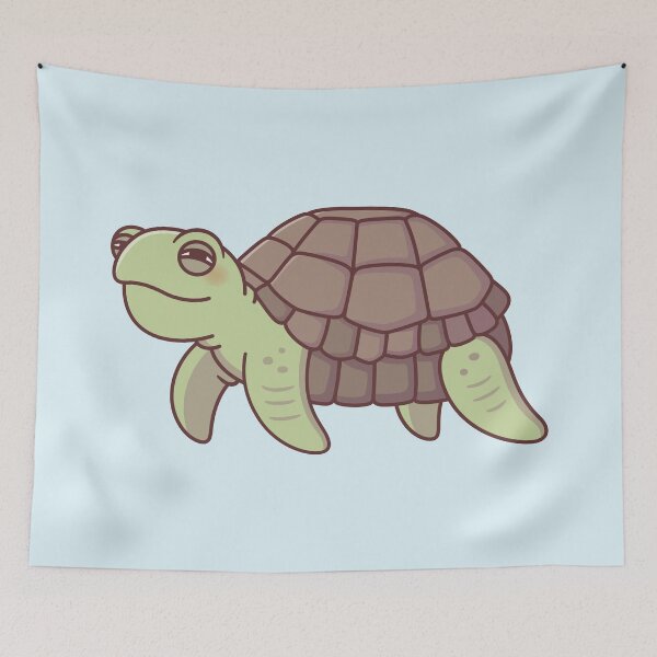 Item preview, Cute Old Sea Turtle designed and sold by rustydoodle.