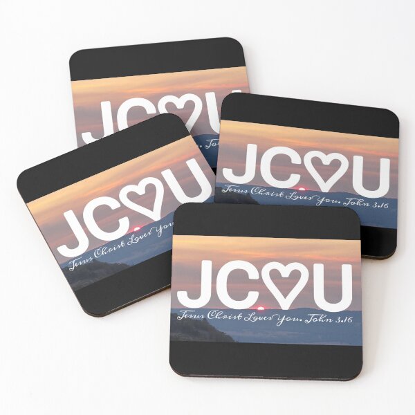 Item preview, JC♡U - Jesus Christ Loves You  designed and sold by Kangaroo Sun.