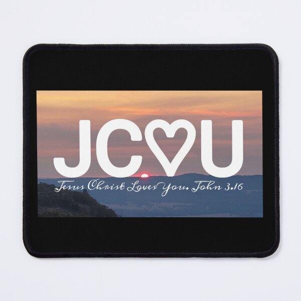 Item preview, JC♡U - Jesus Christ Loves You  designed and sold by Kangaroo Sun.