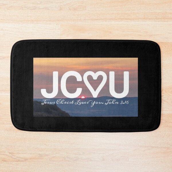 Item preview, JC♡U - Jesus Christ Loves You  designed and sold by Kangaroo Sun.