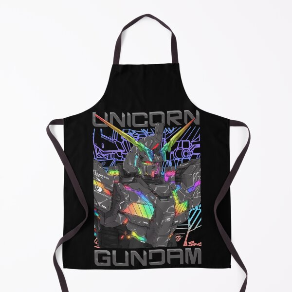 Item preview, Black Rainbow Unicorn Gundam Art - Anime Mecha Design designed and sold by deveerei.
