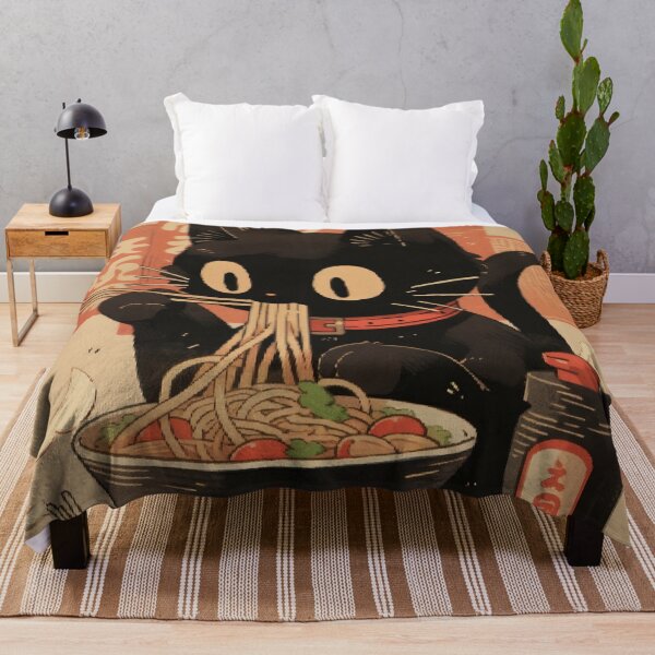 Item preview, Noodle Black Cat designed and sold by CarlospiTBurg.