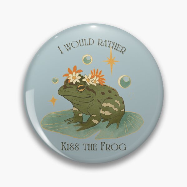 Item preview, I Would Rather Kiss the Frog designed and sold by BakaDoodles.