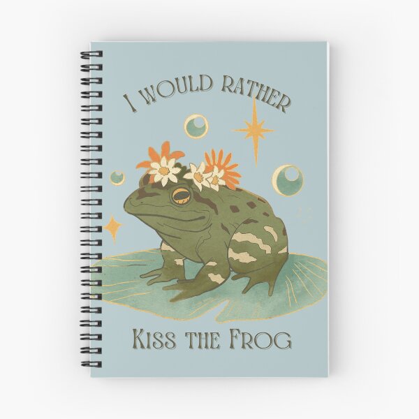 Item preview, I Would Rather Kiss the Frog designed and sold by BakaDoodles.