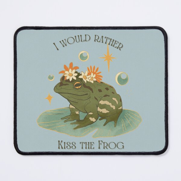 Item preview, I Would Rather Kiss the Frog designed and sold by BakaDoodles.