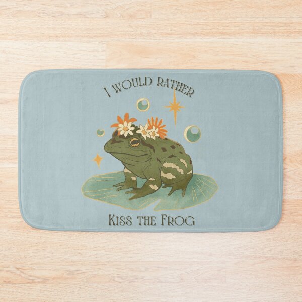Item preview, I Would Rather Kiss the Frog designed and sold by BakaDoodles.