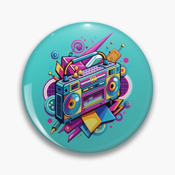 Item preview, Ritmos boombox en auge designed and sold by SebTees.