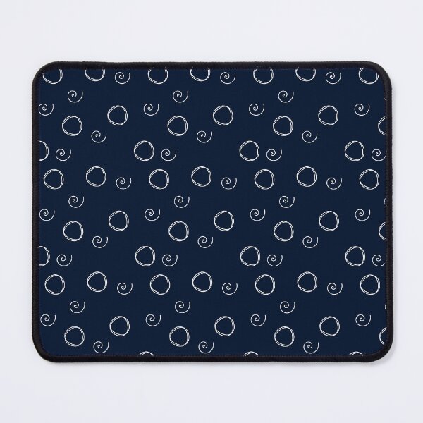 Item preview, Twirls on dark blue backgwoundd' designed and sold by Gaillycools.