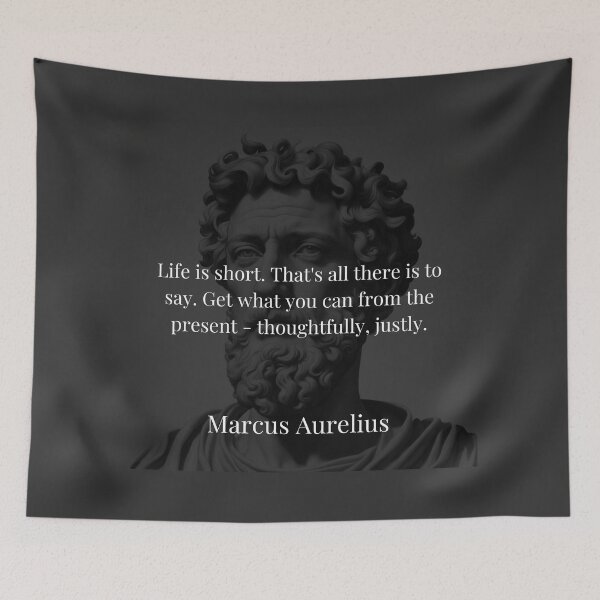 Item preview, Seize the Moment: Marcus Aurelius on Living Justly designed and sold by DoseOPhilosophy.