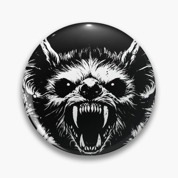 Item preview, Dark Art Bat Beast Horror Helloween Skull Grunge Vintage Style Black White designed and sold by MORSPECTIVE.