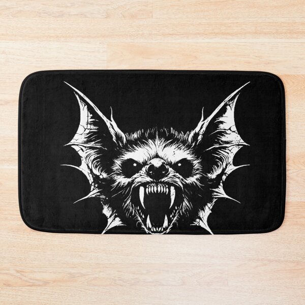 Item preview, Dark Art Bat Beast Horror Helloween Skull Grunge Vintage Style Black White designed and sold by MORSPECTIVE.
