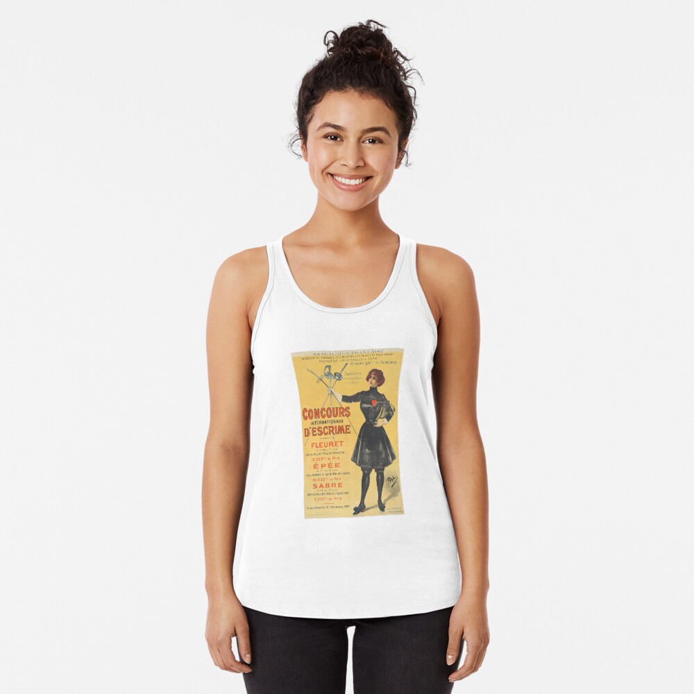 Item preview, Racerback Tank Top designed and sold by juiceboxvintage.