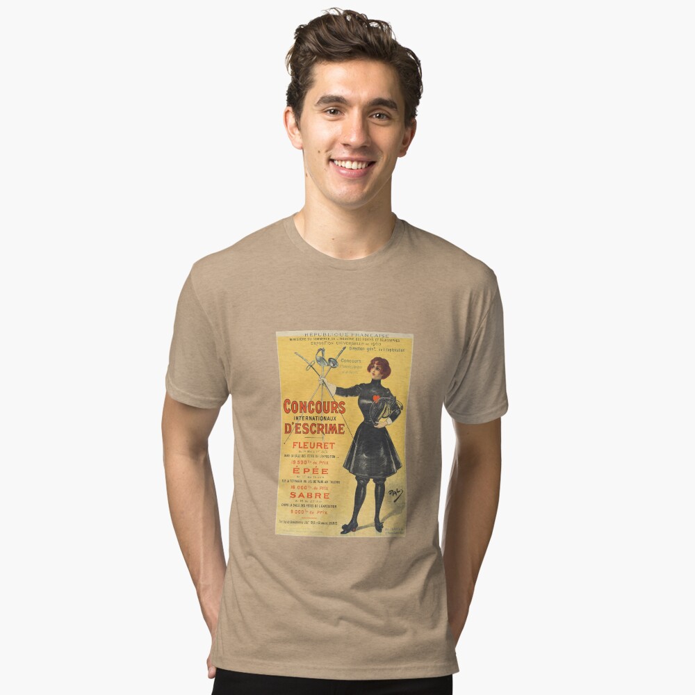 Item preview, Tri-blend T-Shirt designed and sold by juiceboxvintage.