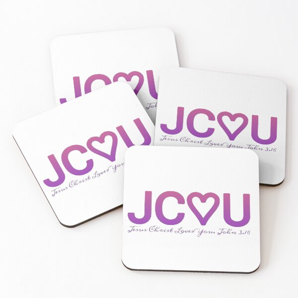 Item preview, JC♡U - Jesus Christ Loves You  designed and sold by Kangaroo Sun.