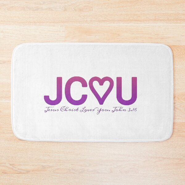 Item preview, JC♡U - Jesus Christ Loves You  designed and sold by Kangaroo Sun.