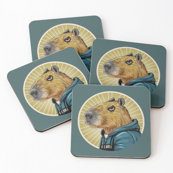 Item preview, capybara blue  sweater vintage  designed and sold by TK Art1989.
