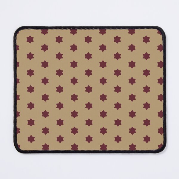 Item preview, Geometric Royal Circle Cabernet Six Pointed Stars On Lark designed and sold by Triplicate Limited.