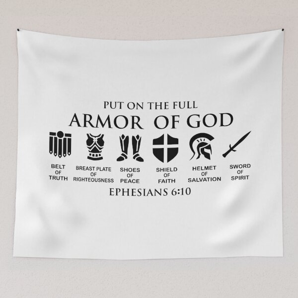 Item preview, Put on the Full Armor of God, Ephesians 6:10 designed and sold by DreamMaden.