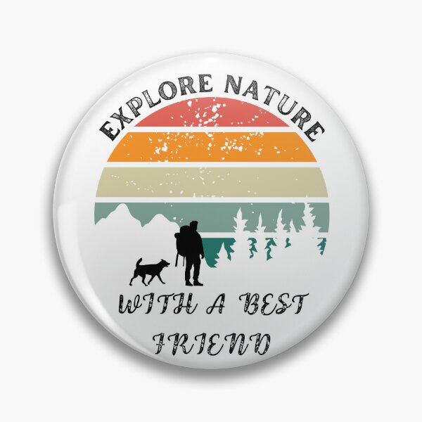 Item preview, explore, man with dog designed and sold by IFarty.