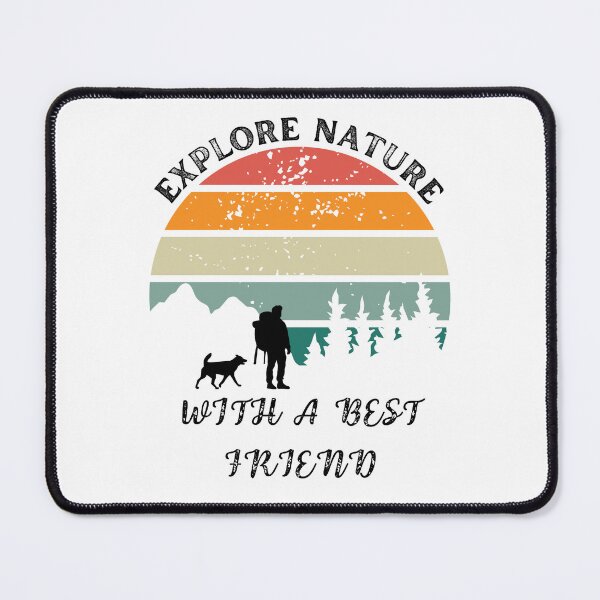 Item preview, explore, man with dog designed and sold by IFarty.