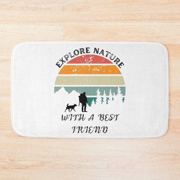 Item preview, explore, man with dog designed and sold by IFarty.