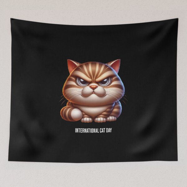 Item preview, Grumpy Cat - International Cat Day designed and sold by Pflugart.
