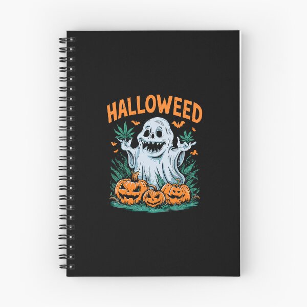 Item preview, Halloweed Halloween Ghost marijuana cannabis weed stoner 420 designed and sold by w1ckerman.