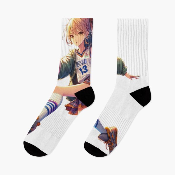 Item preview, Cute Cool Anime girl playing basketball, Pretty girl dribbling, Beautiful sports professional female basketballer at tournament jump shooting (SGVisionary) designed and sold by SGVisionary.