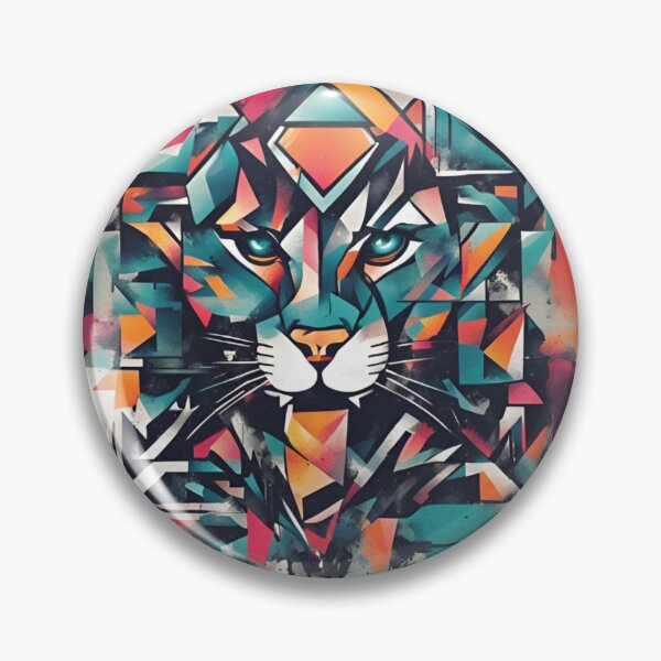 Item preview, Geometric Tiger designed and sold by ClickEstampa.