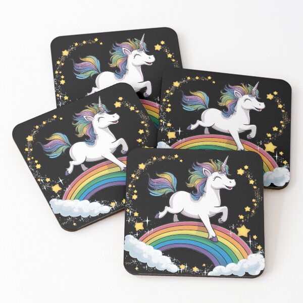 Item preview, Rainbow Prancing Unicorn designed and sold by EnchantWearEmpo.
