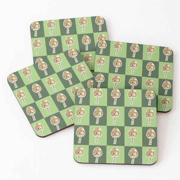Item preview, Goblincore Mushroom Green Checkered Goblincore designed and sold by Nisha Prabhu.
