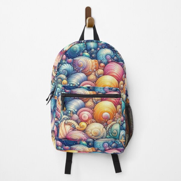 Item preview,  Spectacular Colorful Sea Shell Pattern  designed and sold by DigiDreamyArt.