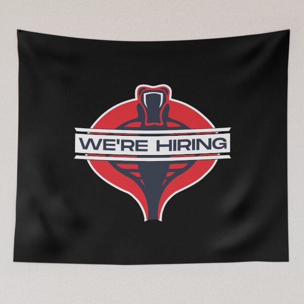 Item preview, Cobra Commander We're Hiring designed and sold by miyazdesignart.