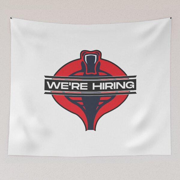 Item preview, Cobra Commander We're Hiring 2 designed and sold by miyazdesignart.