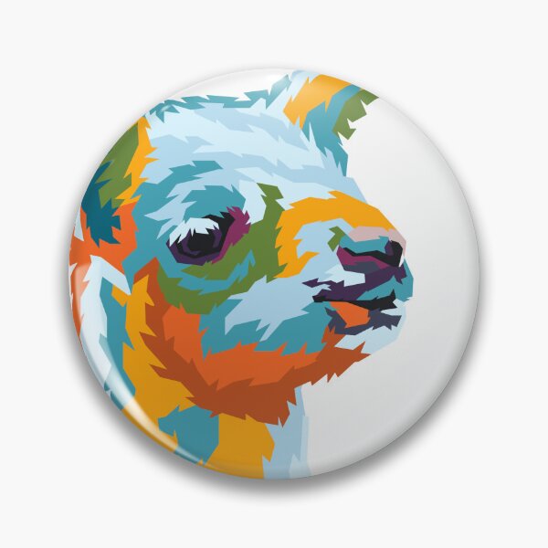 Item preview, Alpaca fullcolor pop art designed and sold by GravicPopart21.